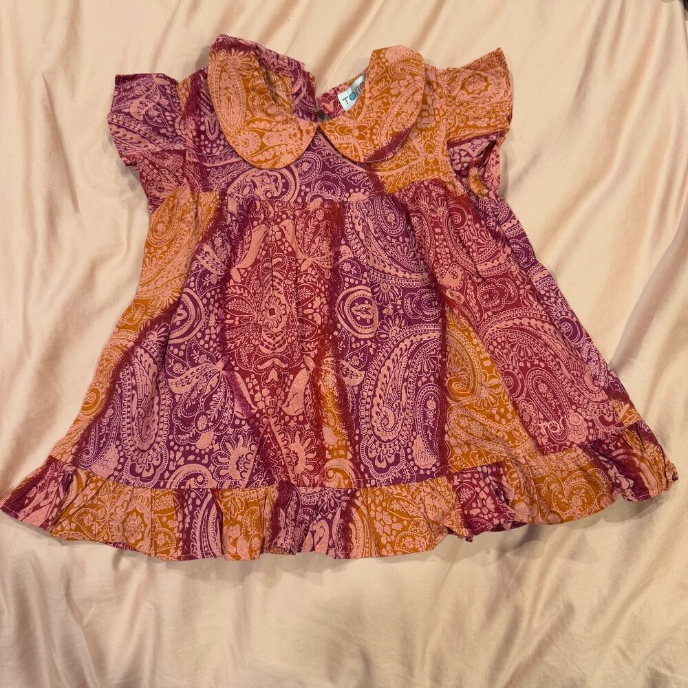 Torio Batik Toddler Dress, Indonesian brand, excellent condition